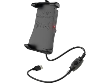 RAM® MOUNTS Handyhalter "Quick-Grip™" mit B-Kugel 25,4 mm/1", Induktiv-Ladefunktion, für Smartphones von 142,9 – 168,3 mm Höhe und 79,4 mm Breite, RAM-HOL-UN14WB RAM® MOUNTS Handyhalter "Quick-Grip™" mit B-Kugel 25,4 mm/1", Induktiv-Ladefunktion, für Smartphones von 142,9 – 168,3 mm Höhe und 79,4 mm Breite, RAM-HOL-UN14WB