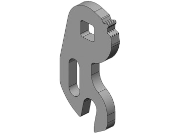 scharmüller Mittelhebel 76 x 40 x 6 mm, für automatisches Zugmaul A10/A11 bis Bj. 10.09, 10.753.100.1 scharmüller Mittelhebel 76 x 40 x 6 mm, für automatisches Zugmaul A10/A11 bis Bj. 10.09, 10.753.100.1