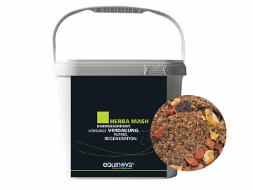 Equinova Herba Mash Mash mit Kräutern für Pferde Mash 15 kg Sack Equinova Herba Mash Mash mit Kräutern für Pferde Mash 15 kg Sack