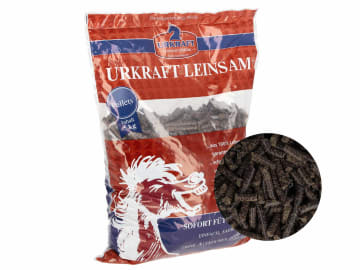 Urkraft Leinsamen Pellets natürliche Schleimstoffe für Pferde Pellet 5 kg Sack Urkraft Leinsamen Pellets natürliche Schleimstoffe für Pferde Pellet 5 kg Sack