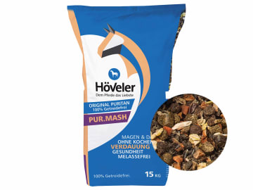 Höveler Pur.Mash Getreidefreies Mash für Pferde Müsli 15 kg Sack Höveler Pur.Mash Getreidefreies Mash für Pferde Müsli 15 kg Sack