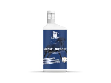 DERBY® Muskel-Support mit essenziellen Aminosäuren und Vitamin E flüssig 1 l Flasche DERBY® Muskel-Support mit essenziellen Aminosäuren und Vitamin E flüssig 1 l Flasche
