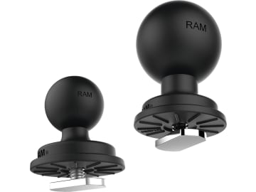 RAM® MOUNTS Schienenadapter "Track Ball™" Befestigung T-Slot geschraubt 12,2 x 24,1 mm, für Schienen mit T-Bolt-System RAM® MOUNTS Schienenadapter "Track Ball™" Befestigung T-Slot geschraubt 12,2 x 24,1 mm, für Schienen mit T-Bolt-System