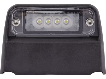 Hella® LED-Kennzeichenleuchte eckig, seitlich links/rechts, 93 x 66,2 x 63 mm, 12 V, 4 LEDs, 2KA 010 278-321 Hella® LED-Kennzeichenleuchte eckig, seitlich links/rechts, 93 x 66,2 x 63 mm, 12 V, 4 LEDs, 2KA 010 278-321
