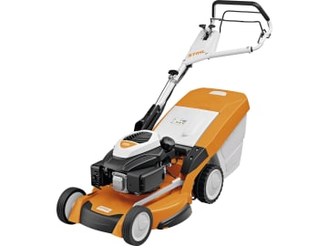 STIHL Benzin-Rasenmäher "RM 655" 2,6 kW (3,5 PS) Schnittbreite 53 cm, Hinterrad, variabel 2,6 – 4,6 km/h STIHL Benzin-Rasenmäher "RM 655" 2,6 kW (3,5 PS) Schnittbreite 53 cm, Hinterrad, variabel 2,6 – 4,6 km/h