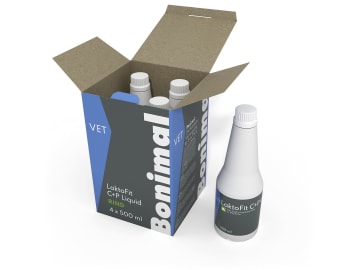 Bonimal VET LaktoFit C+P liquid Wirkkombination aus Phosphor und Calcium für Milchvieh um den Kalbezeitpunkt flüssig 4 St. Karton Bonimal VET LaktoFit C+P liquid Wirkkombination aus Phosphor und Calcium für Milchvieh um den Kalbezeitpunkt flüssig 4 St. Karton