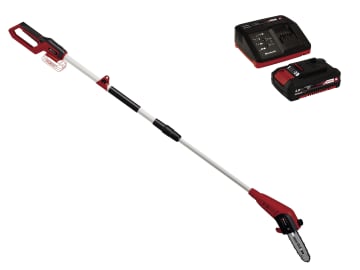 EINHELL Power X-Change Hochentaster GC-LC 18/20 Li T-Solo - inkl. 2,0 Ah Starter Kit (2,0 Ah Akku + Schnelladegerät) EINHELL Power X-Change Hochentaster GC-LC 18/20 Li T-Solo - inkl. 2,0 Ah Starter Kit (2,0 Ah Akku + Schnelladegerät)
