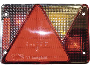 Aspöck® Lichtscheibe "Multipoint IV" links/rechts, Schlusslicht; Bremslicht; Blinklicht; Rückfahrlicht; Nebelschlusslicht Aspöck® Lichtscheibe "Multipoint IV" links/rechts, Schlusslicht; Bremslicht; Blinklicht; Rückfahrlicht; Nebelschlusslicht