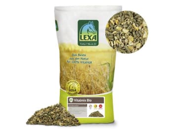 Lexa Vitalmix Bio für Ökobetriebe geeignetes, haferfreies Müsli für Pferde Kraftfutter 20 kg Sack Lexa Vitalmix Bio für Ökobetriebe geeignetes, haferfreies Müsli für Pferde Kraftfutter 20 kg Sack
