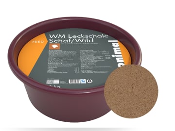 Bonimal FEED WM Leckschale Schafe, Wild Bonimal FEED WM Leckschale Schafe, Wild