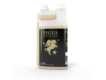 Pegus Leinöl Kleinpackung für Pferde, kaltgepresst 1 l Flasche Pegus Leinöl Kleinpackung für Pferde, kaltgepresst 1 l Flasche