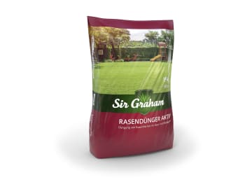 Sir Graham Rasendünger Aktiv Mineralischer NPK (S)-Dünger, 21+6+12(+11) mit Sofortwirkung 15 kg Sack Sir Graham Rasendünger Aktiv Mineralischer NPK (S)-Dünger, 21+6+12(+11) mit Sofortwirkung 15 kg Sack