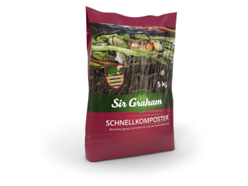 Sir Graham Schnellkomposter Organisch – mineralischer NPK-Dünger (3+1+1) 5 kg Sack Sir Graham Schnellkomposter Organisch – mineralischer NPK-Dünger (3+1+1) 5 kg Sack