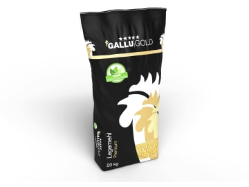 GALLUGOLD Legemehl Premium OG Ergänzungsfutter für Legegeflügel mit Aminosäuren und Enzymen Mehl 20 kg Sack GALLUGOLD Legemehl Premium OG Ergänzungsfutter für Legegeflügel mit Aminosäuren und Enzymen Mehl 20 kg Sack