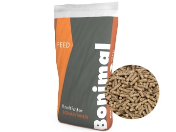 Bonimal FEED WK Wildfutter für Schalenwild, komplettiert die karge Äsung im Winter Pellet 25 kg Sack Bonimal FEED WK Wildfutter für Schalenwild, komplettiert die karge Äsung im Winter Pellet 25 kg Sack