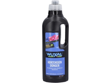 WUXAL® Hortensiendünger Flüssigdünger NPK 5+4+6 auch für Azaleen, Kamelien, Rhododendren 1 l Flasche WUXAL® Hortensiendünger Flüssigdünger NPK 5+4+6 auch für Azaleen, Kamelien, Rhododendren 1 l Flasche