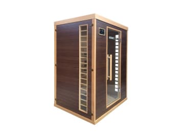 HOME DELUXE Infrarotkabine MORENO M 135 x 105 cm mit Radio mit MP3/USB/Bluetooth; für 2 Pers, in Ebenholz-Optik HOME DELUXE Infrarotkabine MORENO M 135 x 105 cm mit Radio mit MP3/USB/Bluetooth; für 2 Pers, in Ebenholz-Optik