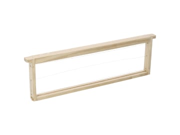 EWG® Rähmchen gedrahtet Dadant US 141 mm, gerade Seiten EWG® Rähmchen gedrahtet Dadant US 141 mm, gerade Seiten