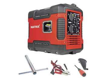 Matrix Inverter Stromerzeuger PG2000i 2.000 W sehr leise mit 2 USB-Ports; 2x230V; bis zu 6 Std. Betriebszeit Matrix Inverter Stromerzeuger PG2000i 2.000 W sehr leise mit 2 USB-Ports; 2x230V; bis zu 6 Std. Betriebszeit
