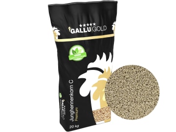 GALLUGOLD Putenstarter C Putenstarter mit Kokzidiostatikum zur Aufzucht von Puten Pellet 25 kg Sack GALLUGOLD Putenstarter C Putenstarter mit Kokzidiostatikum zur Aufzucht von Puten Pellet 25 kg Sack