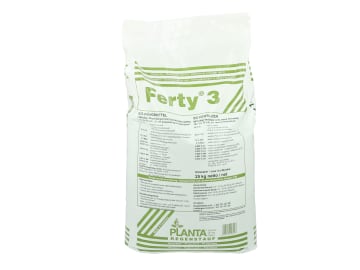 Planta Ferty® 3 Grün Universaldünger mit ausgewogenem NPK Verhältnis 15+10+15, mit Spurennährstoffen 25 kg Sack Planta Ferty® 3 Grün Universaldünger mit ausgewogenem NPK Verhältnis 15+10+15, mit Spurennährstoffen 25 kg Sack