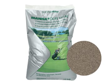 MANNA DUR VITAL organisch-mineralischer NPK 16+4+8 Rasendünger, mit Magnesium u. Schwefel, besonders für Golfanlagen und Sportplätze 20 kg Sack MANNA DUR VITAL organisch-mineralischer NPK 16+4+8 Rasendünger, mit Magnesium u. Schwefel, besonders für Golfanlagen und Sportplätze 20 kg Sack