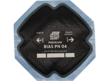 Tip Top Reparaturpflaster "PN-Diagonal 04 Premium", Ø 120 mm, für Diagonalreifen Tip Top Reparaturpflaster "PN-Diagonal 04 Premium", Ø 120 mm, für Diagonalreifen