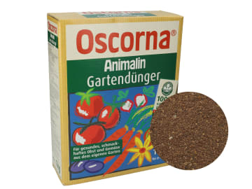 Oscorna® Animalin Gartendünger organischer NPK 7+4+0.5 Naturdünger mit Sofort- u. Langzeitwirkung, für Sträucher, Blumen und Zierpflanzen Oscorna® Animalin Gartendünger organischer NPK 7+4+0.5 Naturdünger mit Sofort- u. Langzeitwirkung, für Sträucher, Blumen und Zierpflanzen