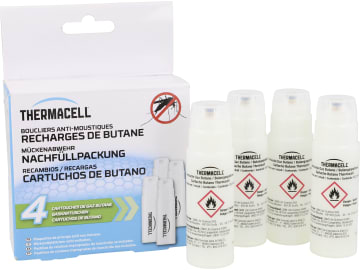 Thermacell Mückenabwehr Nachfüllpackung (nur Gaskartuschen) 1 St. für 48 Stunden Schutz (enthält 4 Gaskartuschen) Thermacell Mückenabwehr Nachfüllpackung (nur Gaskartuschen) 1 St. für 48 Stunden Schutz (enthält 4 Gaskartuschen)