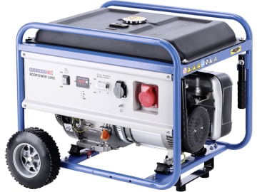 Endress® Benzin-Stromerzeuger "ESE 6000 DBS" 30 l-Tank, Laufzeit bei 75 % Last 12 h, 240 211 Endress® Benzin-Stromerzeuger "ESE 6000 DBS" 30 l-Tank, Laufzeit bei 75 % Last 12 h, 240 211