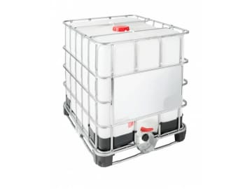IBC Tank 1000L, 1. Wahl auf Stahl/PE Palette IBC Tank 1000L, 1. Wahl auf Stahl/PE Palette