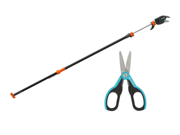 GARDENA Teleskop-Baumschneider StarCut 410 plus + GRATIS SchnippSchnapp Gartenschere GARDENA Teleskop-Baumschneider StarCut 410 plus + GRATIS SchnippSchnapp Gartenschere