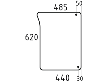 Frontscheibe, grün, unten links, für John Deere 6020SE-6620SE, 6020Premium-6930Premium, 6920/S Premium, 6515/6215Classic, 6130-6930, 7430/7530 Premium/E-Premium Frontscheibe, grün, unten links, für John Deere 6020SE-6620SE, 6020Premium-6930Premium, 6920/S Premium, 6515/6215Classic, 6130-6930, 7430/7530 Premium/E-Premium
