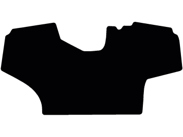 Fußmatte gekettelt, aus Velours, schwarz, für Claas Traktor Arion 400, ab Bj. 07.14 Fußmatte gekettelt, aus Velours, schwarz, für Claas Traktor Arion 400, ab Bj. 07.14