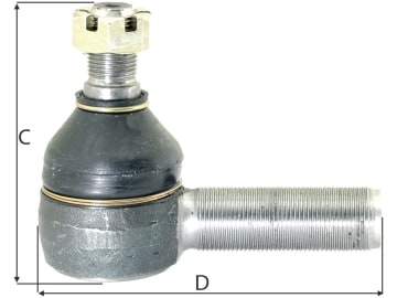 Kugelgelenk für Spur- und Lenkstange Deutz-Fahr D 6806, D 7206, D 7506, D 8006 A, D 8006, D 10006, D 13006, DX 80, DX 85, DX 85 A, DX 90, DX 90 A, DX 4.30, DX 4.50, DX 4.70 Kugelgelenk für Spur- und Lenkstange Deutz-Fahr D 6806, D 7206, D 7506, D 8006 A, D 8006, D 10006, D 13006, DX 80, DX 85, DX 85 A, DX 90, DX 90 A, DX 4.30, DX 4.50, DX 4.70