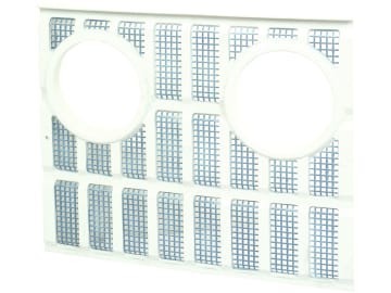 Kühlergrill mit Scheinwerferöffnung für Ford New Holland 2000, 3000, 4000, 5000, 7100, 7200 Kühlergrill mit Scheinwerferöffnung für Ford New Holland 2000, 3000, 4000, 5000, 7100, 7200