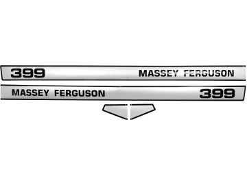 Aufklebersatz "MF 399" für Massey Ferguson, Vergl. Nr. Massey Ferguson: 3900324M92 Aufklebersatz "MF 399" für Massey Ferguson, Vergl. Nr. Massey Ferguson: 3900324M92