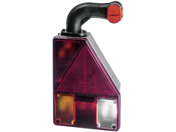 Aspöck® Schlussleuchte "Earpoint I", rechts, 179 x 255/327,8 x 84 mm, Schluss-, Brems-, Blink- und Rückfahrlicht, mit Umrissarm, E9 1057 Aspöck® Schlussleuchte "Earpoint I", rechts, 179 x 255/327,8 x 84 mm, Schluss-, Brems-, Blink- und Rückfahrlicht, mit Umrissarm, E9 1057