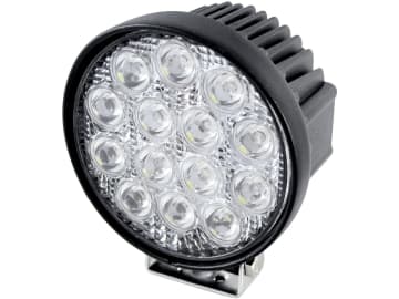 LED-Arbeitsscheinwerfer rund 2.500 lm, 10 – 30 V, 14 LEDs, Funkentstörung Klasse 3 LED-Arbeitsscheinwerfer rund 2.500 lm, 10 – 30 V, 14 LEDs, Funkentstörung Klasse 3