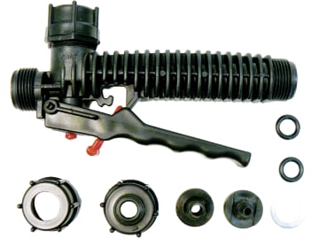 Solo® Handventil mit Manometeranschluss für Sprühgerät 416 Li, 417, Nova 424, 425, 435, 441, 454, 456, 456 Pro, 457, 458, 461, 462, 473 D, 475, 49440 Solo® Handventil mit Manometeranschluss für Sprühgerät 416 Li, 417, Nova 424, 425, 435, 441, 454, 456, 456 Pro, 457, 458, 461, 462, 473 D, 475, 49440