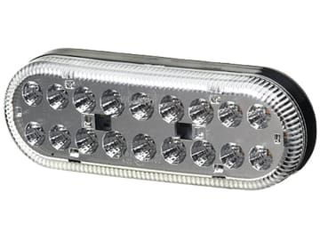 Hella® LED-Schlussleuchte oval, Schluss-, Brems- und Blinklicht, hohe Vibrationsfestigkeit, 12 – 24 V DC, 2SD 357 022-011 Hella® LED-Schlussleuchte oval, Schluss-, Brems- und Blinklicht, hohe Vibrationsfestigkeit, 12 – 24 V DC, 2SD 357 022-011