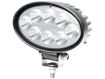 Hella® LED-Arbeitsscheinwerfer oval, 10 – 30 V DC, 24 W, 1.200 lm, 8 Hochleistungs-LEDs, 1GA 357 001-001 Hella® LED-Arbeitsscheinwerfer oval, 10 – 30 V DC, 24 W, 1.200 lm, 8 Hochleistungs-LEDs, 1GA 357 001-001