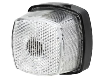 Hella® Positionsleuchte eckig, vorn links/rechts, 62 x 62 x 46 mm, 2PG 357 012-021 Hella® Positionsleuchte eckig, vorn links/rechts, 62 x 62 x 46 mm, 2PG 357 012-021