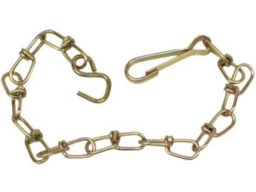 Walterscheid Haltekette 400 mm, S-Haken, für Gelenkwellenschutz W; WW80°; WW70°; P; PW80°; PW75°, 1044321 Walterscheid Haltekette 400 mm, S-Haken, für Gelenkwellenschutz W; WW80°; WW70°; P; PW80°; PW75°, 1044321