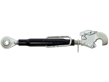 Oberlenker A 22,25 mm; B Kat. 2 mit Fanghaken, M 30 x 3,5, für Fendt, Hülse schwarz pulverbeschichtet Oberlenker A 22,25 mm; B Kat. 2 mit Fanghaken, M 30 x 3,5, für Fendt, Hülse schwarz pulverbeschichtet