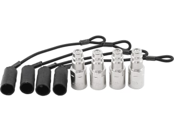 PTG Aufschraubnippel 4 St. für Reifenfüll- und Schnellentlüftungsset "Airbooster® Plus", PTG-X-735-020 PTG Aufschraubnippel 4 St. für Reifenfüll- und Schnellentlüftungsset "Airbooster® Plus", PTG-X-735-020