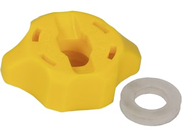 Lechler Bajonettmutter "Twistloc", gelb, SW 10, mit Dichtung, 0652025602001 Lechler Bajonettmutter "Twistloc", gelb, SW 10, mit Dichtung, 0652025602001