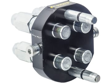 Faster® Stecker "MST5" 2P, 4-fach M 18 x 1,5 AG, DN 10, für Multikupplung, Loshälfte Faster® Stecker "MST5" 2P, 4-fach M 18 x 1,5 AG, DN 10, für Multikupplung, Loshälfte