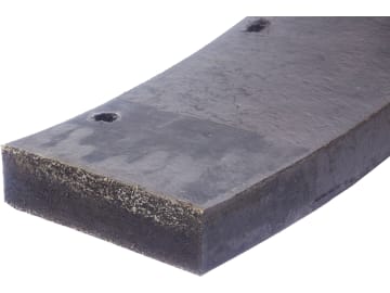 Schürfleistensatz für Kronberger / Hydrac U-III-300 L, 2.915 x 200 mm, Stärke 50 mm, Gummi Schürfleistensatz für Kronberger / Hydrac U-III-300 L, 2.915 x 200 mm, Stärke 50 mm, Gummi