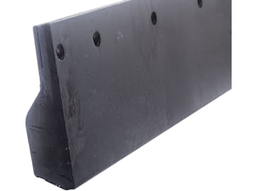 Schürfleistensatz für Kronberger / Hydrac U-III-300 L, 2.915 x 190 mm, Stärke 36 mm, Stahl; Gummi; Stahl Schürfleistensatz für Kronberger / Hydrac U-III-300 L, 2.915 x 190 mm, Stärke 36 mm, Stahl; Gummi; Stahl